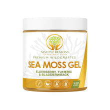 Load image into Gallery viewer, Elderberry, Turmeric &amp; Bladderwrack Sea Moss Gel
