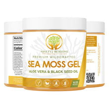 Load image into Gallery viewer, Aloe Vera &amp; Black Seed Oil Sea Gel 16 oz

